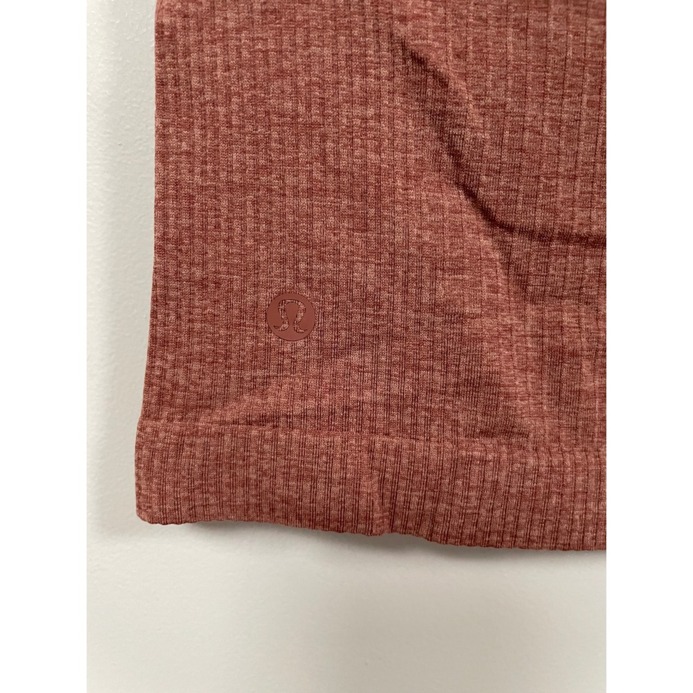 Lululemon‎ Ebb to Street Short Sleeve Shirt in Ancient Copper Size 4 Athleisure - Picture 6 of 7
